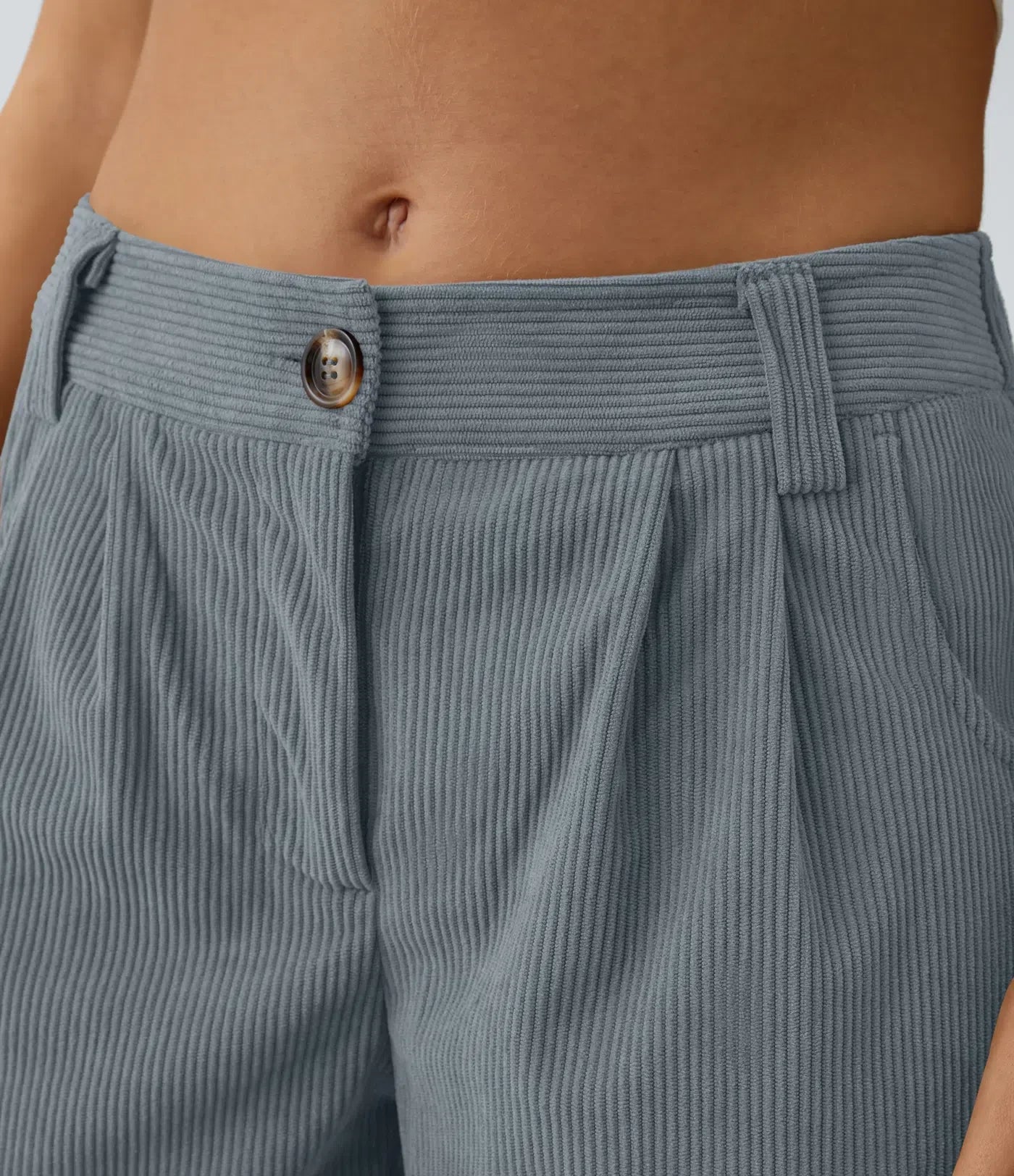 Jhana Lässige Cordhose für Damen