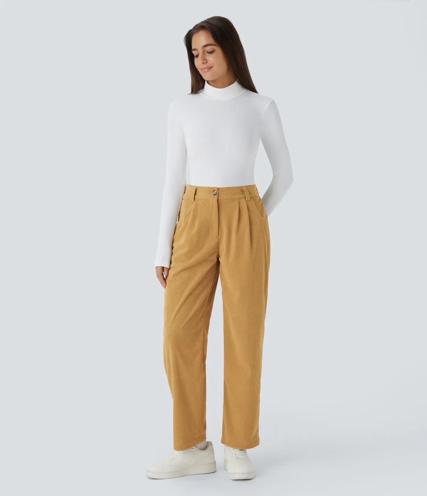 Jhana Lässige Cordhose für Damen