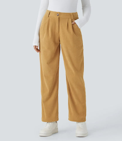 Jhana Lässige Cordhose für Damen