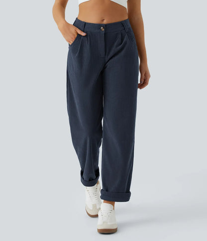 Jhana Lässige Cordhose für Damen