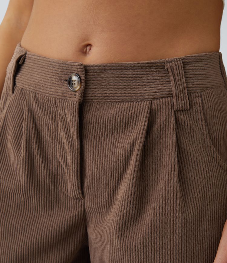 Jhana Lässige Cordhose für Damen