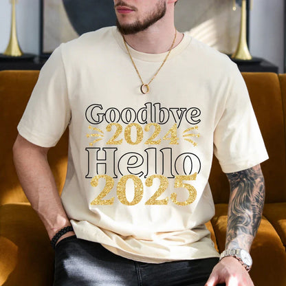 Hello 2025 - T-Shirt für Herren