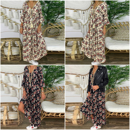 "Narella" Boho-Maxi-Kleid