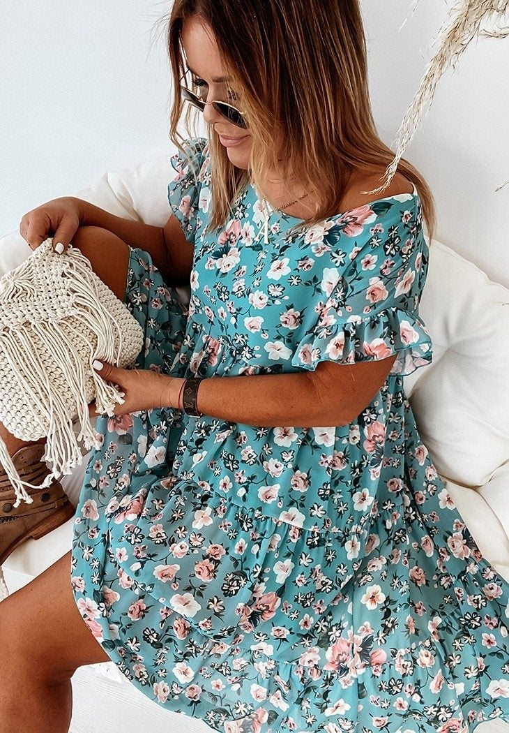 "Sophie" Boho-Kleid