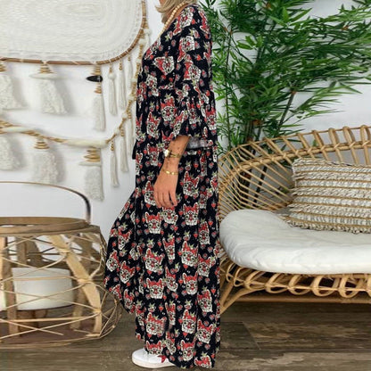 "Narella" Boho-Maxi-Kleid