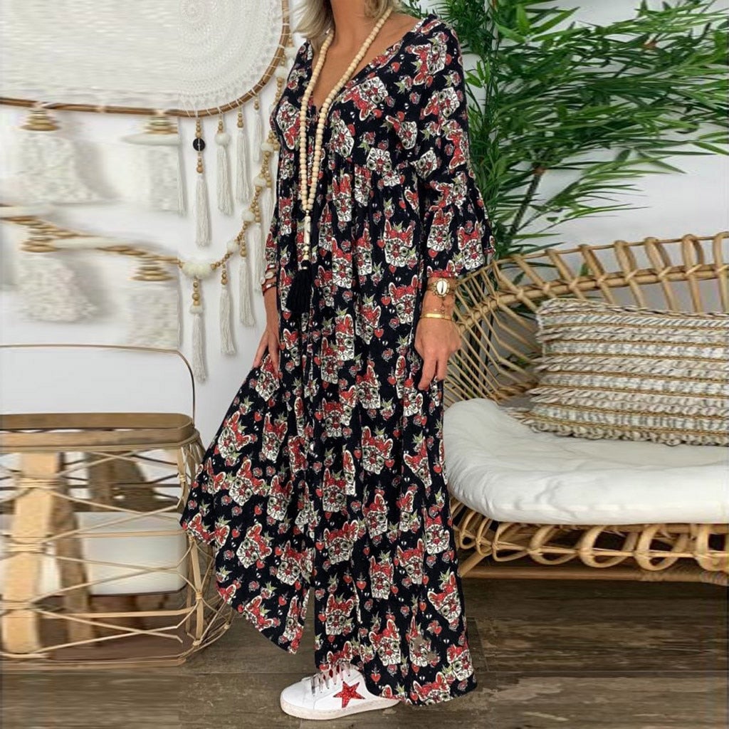 "Narella" Boho-Maxi-Kleid